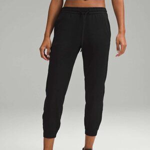 GUC Good Used Condition Lululemon Soft Jersey Med Rise 7/8 Jogger Black Sz 8